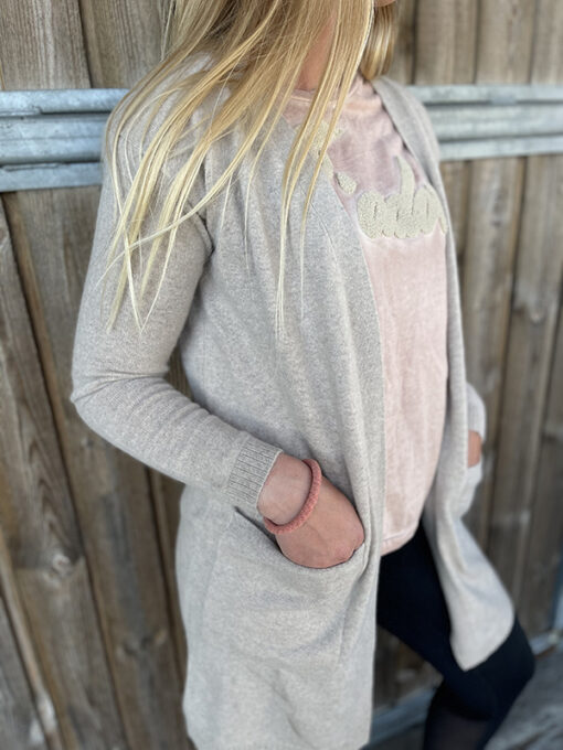 cardigan beige camel