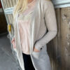 cashmere beige cardigan