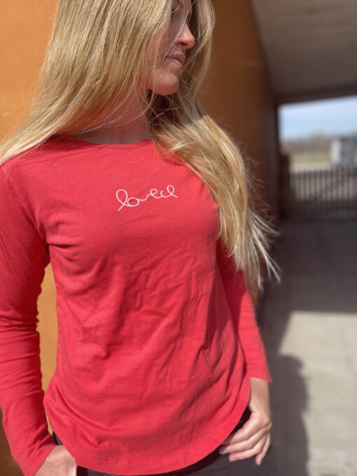 lang ærmet t-shirt
