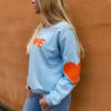 sweat orange/blue