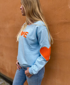 sweat orange/blue