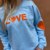 blue/orange sweat