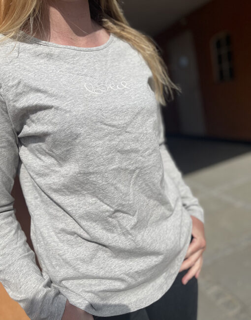 grey melange t-shirt