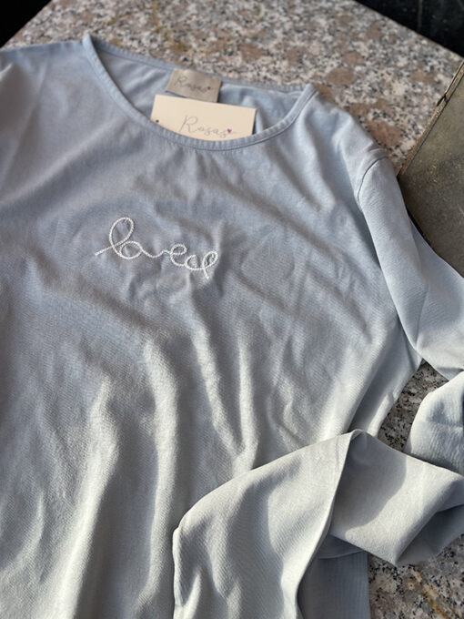 dove blue t-shirt